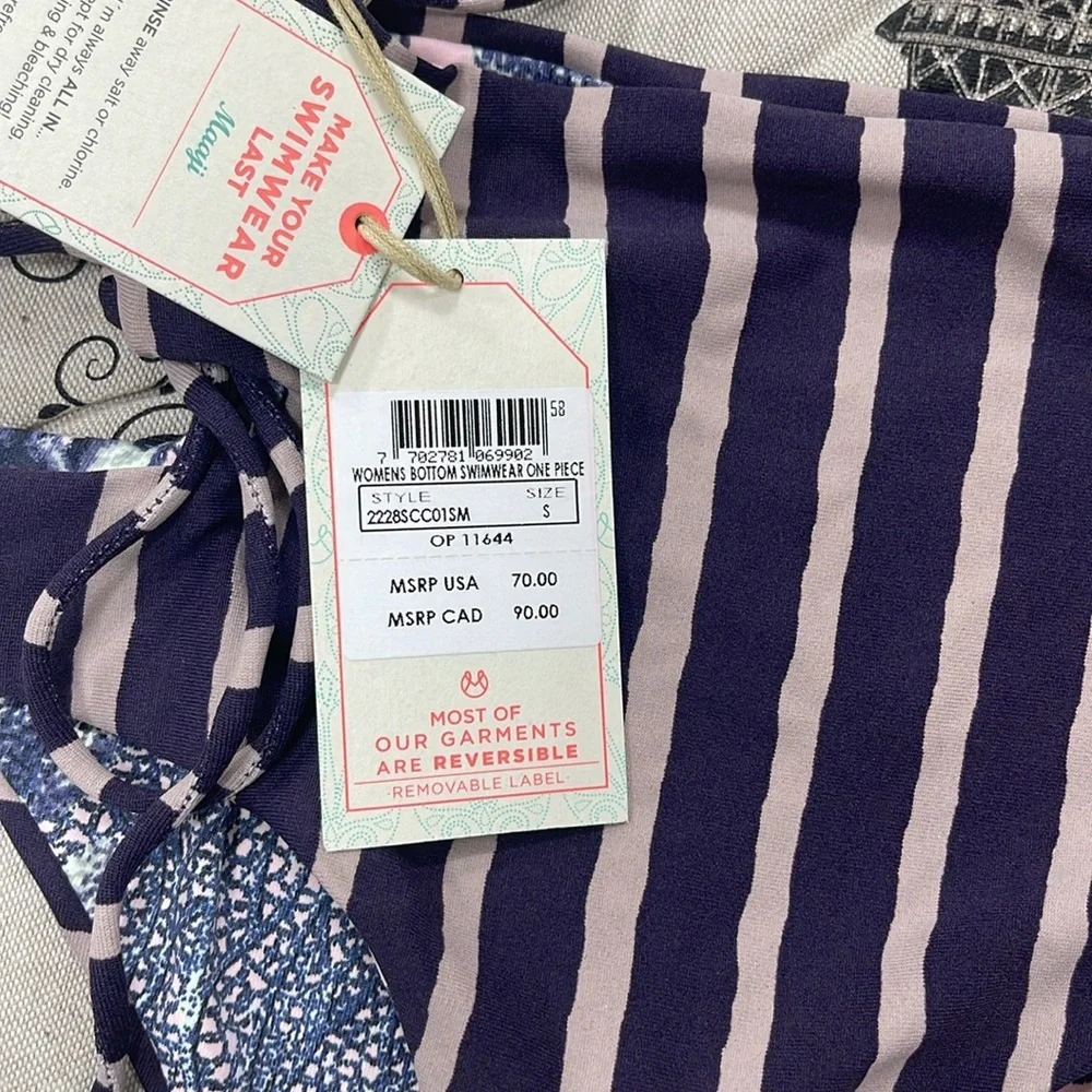 Maaji Acai Smoothie Reversible Cheeky Bikini Bottom - Picture 6 of 11
